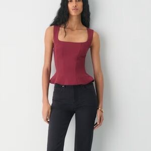 Wilfred / Aritzia Rhodora Bustier Small